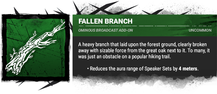 fallen branch