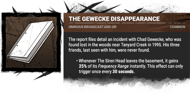the geweke disapearance