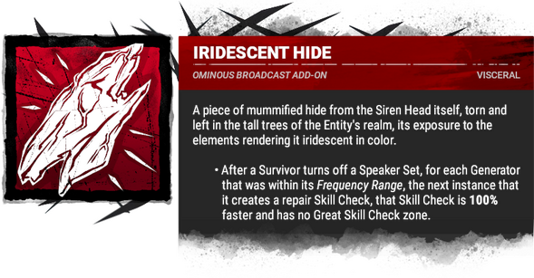 iridescent hide