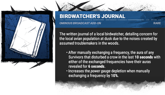 birdwatcher's journal