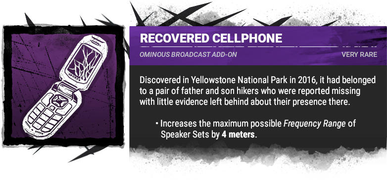 recovered cellphone recovered cellphone