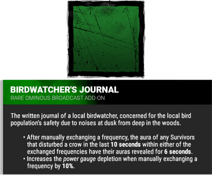 birdwatcher's journal