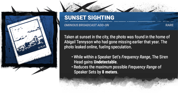 sunset sighting