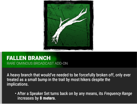 fallen branch