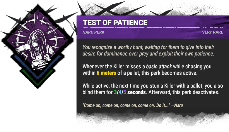 Test of Patience Test of Patience