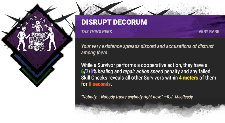 DISRUPT DECORUM DISRUPT DECORUM