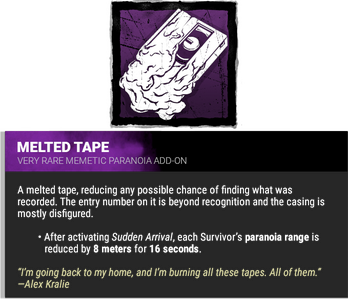 melted tape