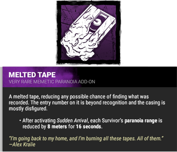 melted tape