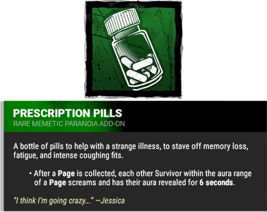 prescription pills