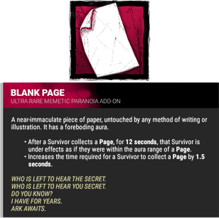 blank page
