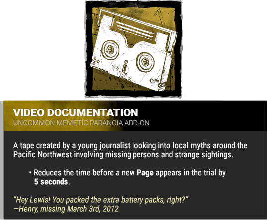 video documentation video documentation