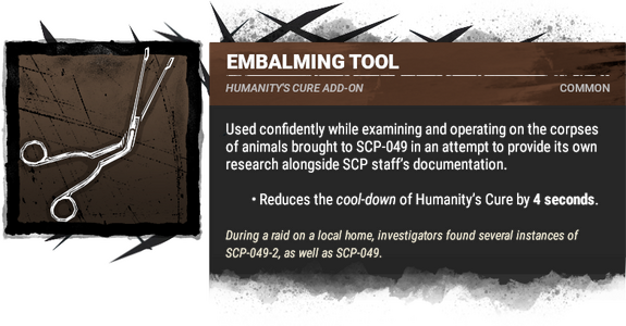 Embalming Tool
