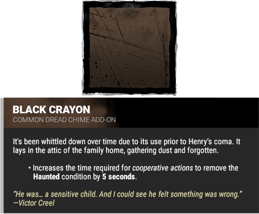 black crayon