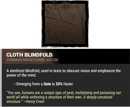 cloth blindfold