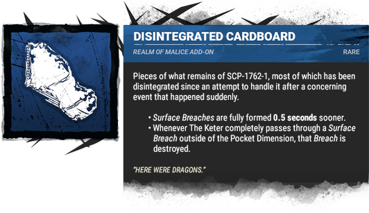 disintegrated cardboard