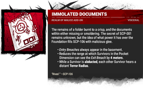 immolated documents
