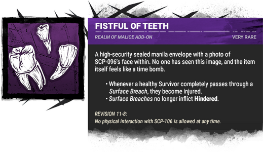 fistful of teeth