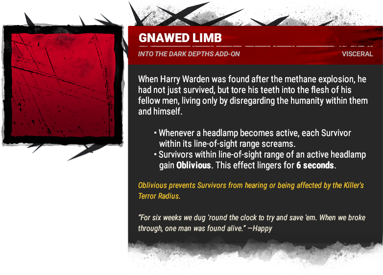 gnawed limb gnawed limb