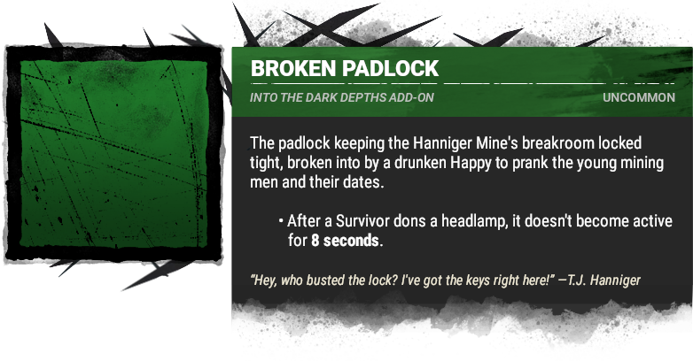 broken padlock