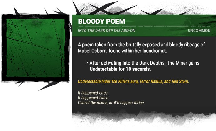 bloody poem