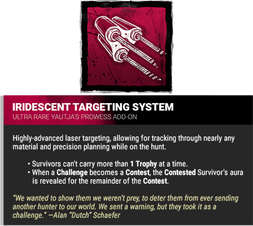 IRIDESCENT targeting system IRIDESCENT targeting system