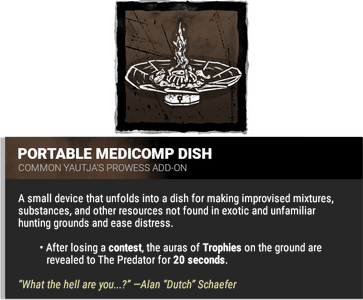 portable medicomp dish
