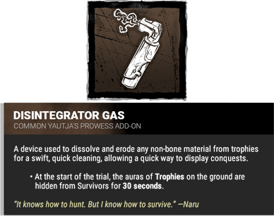 disintegrator gas