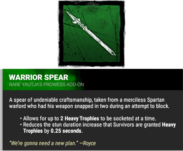 warrior spear