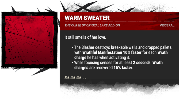 warm sweater