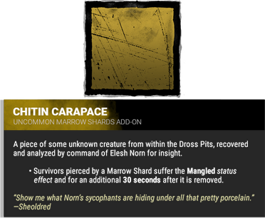 chitin carapace