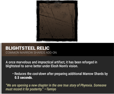 blightsteel relic blightsteel relic