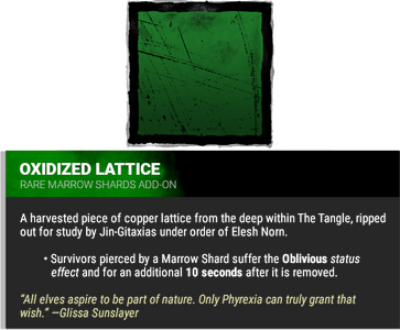 oxidized lattice