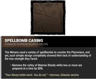 spellbomb casing spellbomb casing