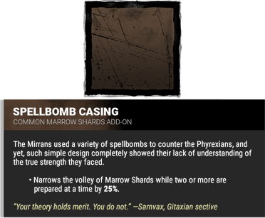 spellbomb casing