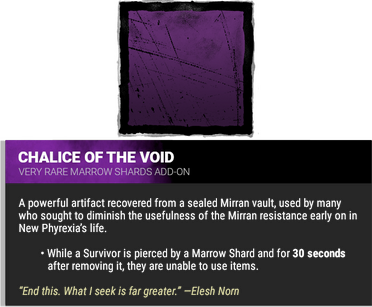 chalice of the void