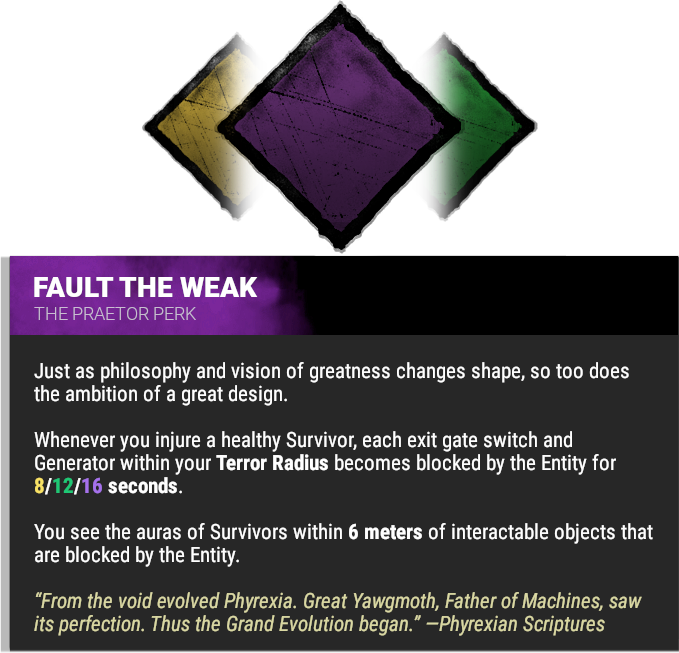 fault the weak