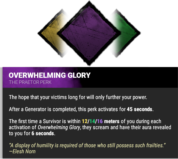 overwhelming glory