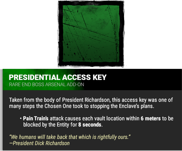presidential access key