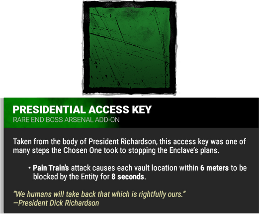 presidential access key