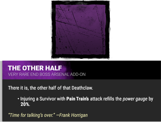 the other half