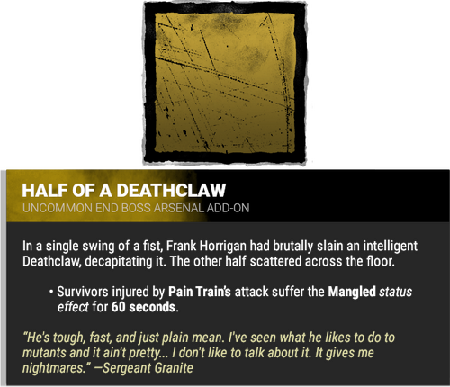 half of a deathclaw