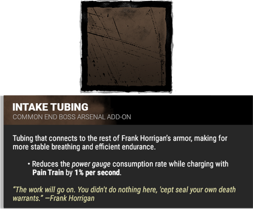 intake tubing
