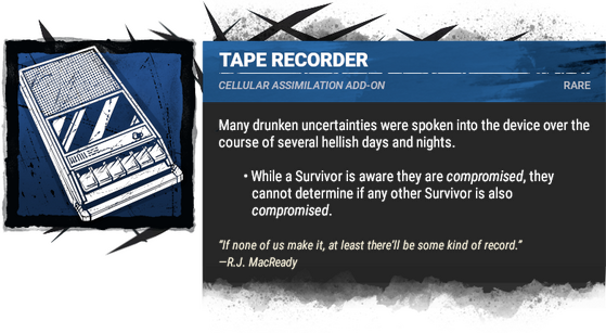 tape recorder