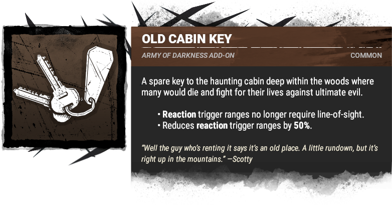 old cabin key