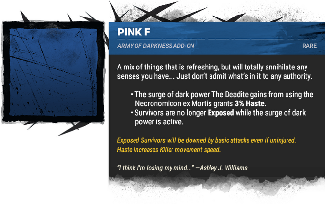 pink f
