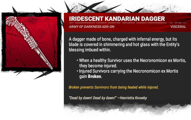 iridescent kandarian dagger iridescent kandarian dagger