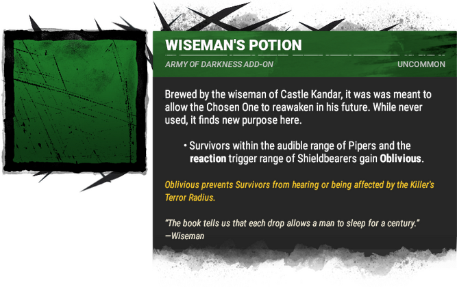 wiseman&#39;s potion