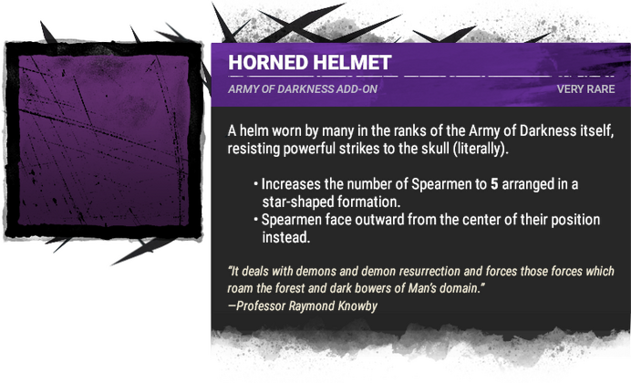 horned helmet