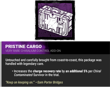 pristine cargo