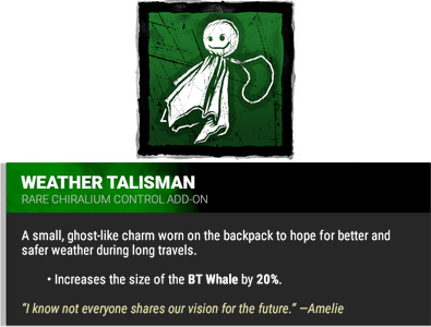 weather talisman